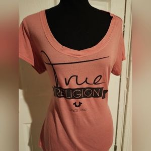 Vintage Y2K True Religion t-shirt Women's Medium